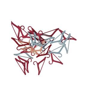 lot of 25 barbie hangers